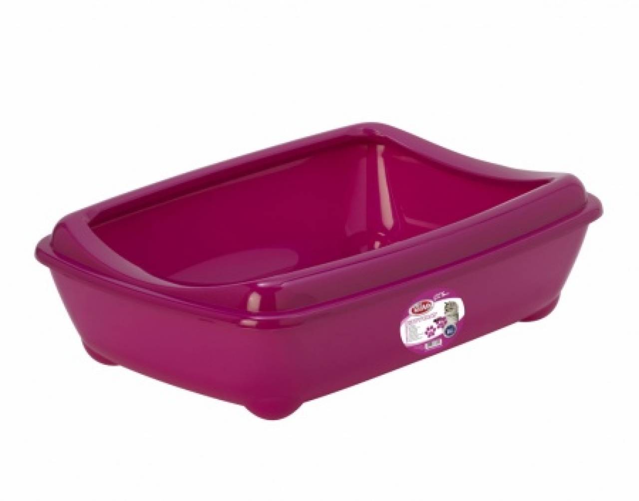 CAT LIFE KITTYTRAY Katzentoilette mit Rand 42cm, Gr. M